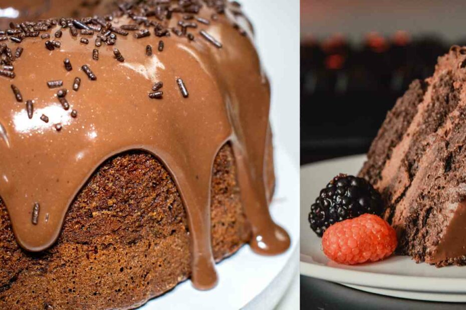 bolo de chocolate simples