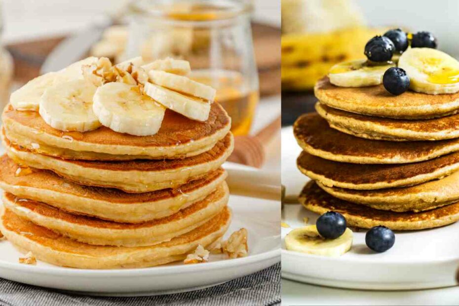 panqueca de banana!